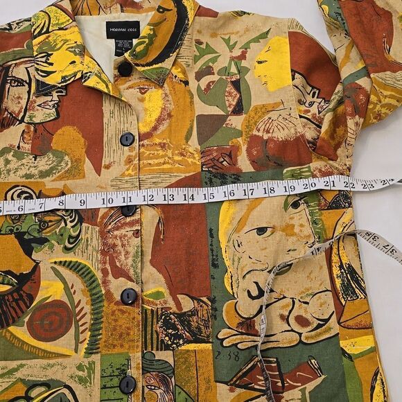 vintage morgan cole picasso jacket large - Picture 5 of 11